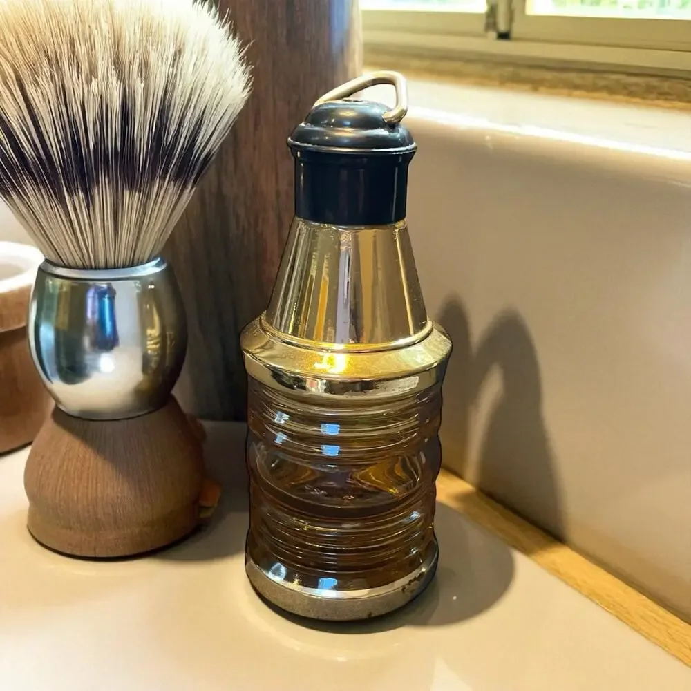 Old Spice Lantern Decanter After Shave Lotion 6 oz Ship Bottle Made in USA VTG